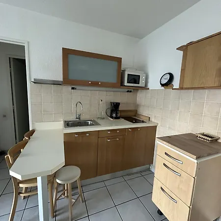 Apartment T2 Avec Loggia, Proche Plage, Avec Piscine - Fr-1-472-209 Sete